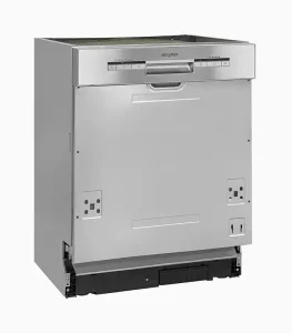 Exquisit Geschirrspüler EGSP1012-EB-030E inox | 5 Spülprogramme | 12 Maßgedecke 60cm