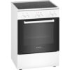 Bosch Serie 2 HKA090220 Elektroherd mit Glaskeramik-Kochfeld (HxBxT) 850x600x600mm