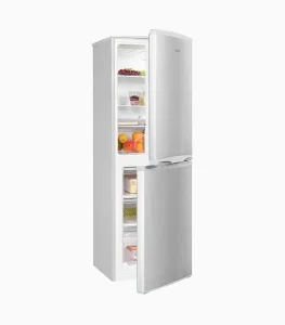 Exquisit Kühl-Gefrierkombination KGC145-50-E-040F silber | 142 l Nutzinhalt 144,0 x 48,0 x 50,0 cm