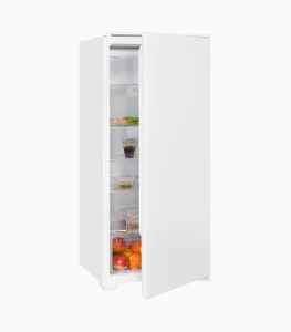 Exquisit Einbau Kühlschrank EKS201-3-E-040F | 181 l Nutzinhalt | Weiß I 122,7 x 54,0 x 54,0 cm I Schlepptür-Montage