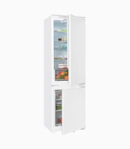 Exquisit Einbau Kühl-Gefrierkombination NoFrost EKGC270-70-NF-010E | 246 l Nutzinhalt I 178,2 x 54,0 x 54,0 cm I Schlepptür-Montage