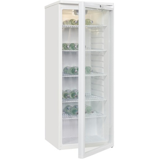 Exquisit Getränkekühlschrank 240L - Glastür Kühlschrank Für Gewerbe & Büro