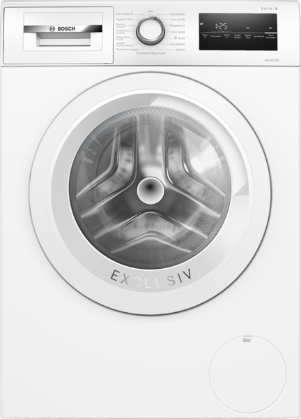 Bosch EXCLUSIV Waschmaschine mit Iron Assist, Frontlader, 8 kg, 1400 U/min. Serie 4, WAN28299