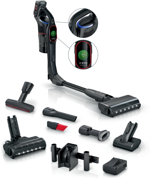 Bosch Unlimited 10 Akkuhandstaubsauger 2-in-1 BKS1051POW Schnell Laden und lange Saugen! **Cashback 100 Euro Technik-Bonus
