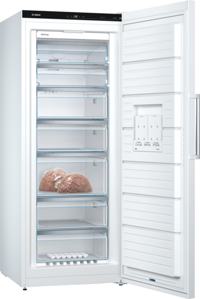Bosch GSN54DWCV Serie 6 - Freistehender Gefrierschrank NoFrost - 176 x 70 cm - Weiß