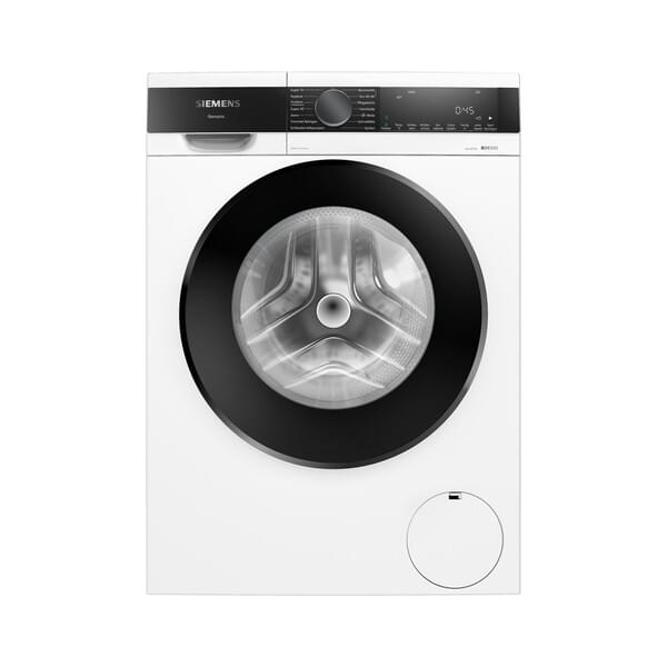 Siemens WG44G217EX iQ500 Waschmaschine 9 kg Hervorragende Waschleistung mit speedPack L für schnelles Waschen und automatische Fleckenentfernung ohne Vorbehandlung.