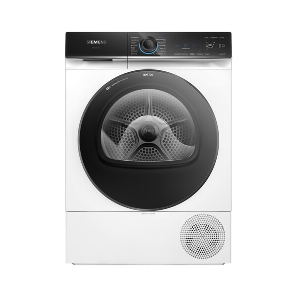 Siemens WQ45B2B7EX iQ700 Wärmepumpentrockner 9 kg A+++ Trocknet die Wäsche effizient und energiesparend!