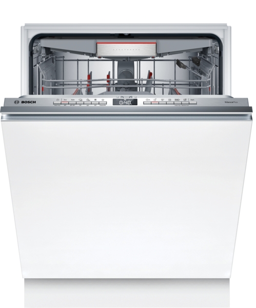 Bosch XXL Einbau-Geschirrspüler 60 cm SBV4ECX31E Serie 4 Warm- oder Kaltwasseranschluss, Besteckschublade, Madin in Germany