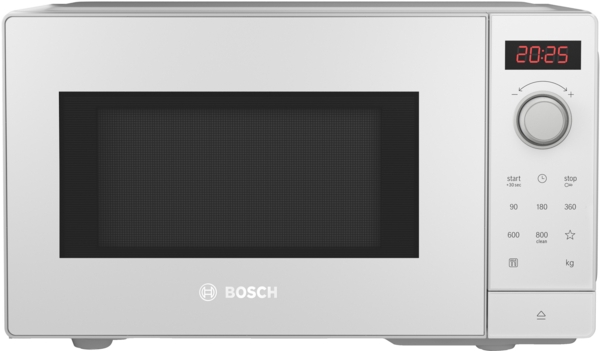 Bosch Freistehende Mikrowelle, 44 x 26 cm, Weiß, Serie 2, FFL023MW0