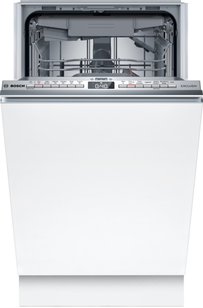 Bosch Exklusiv Einbau-Geschirrspüler vollintegrierbar 45 cm SPD4EMX02D Serie 4. **Cashback 100 Euro Technik-Bonus