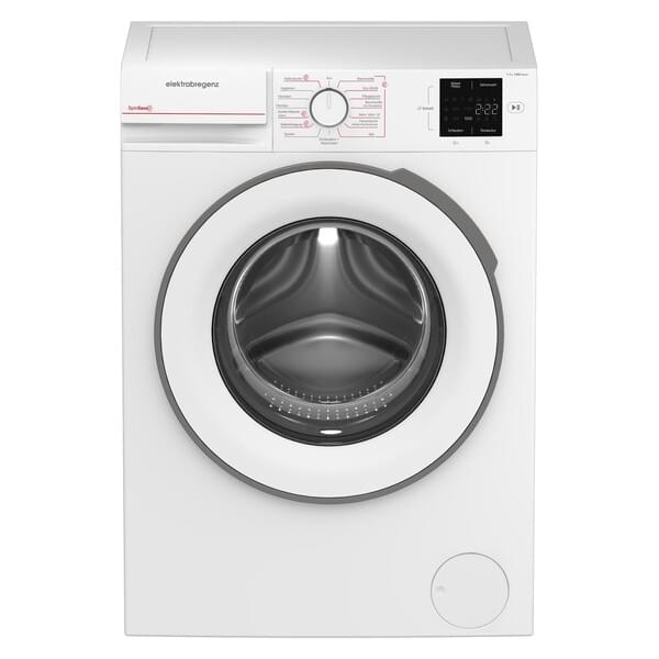 elektrabregenz Waschmaschine 7 kg, Aquastop, Dampffunktion, Restzeitanzeige, Startzeitvorwahl WAFX71430U