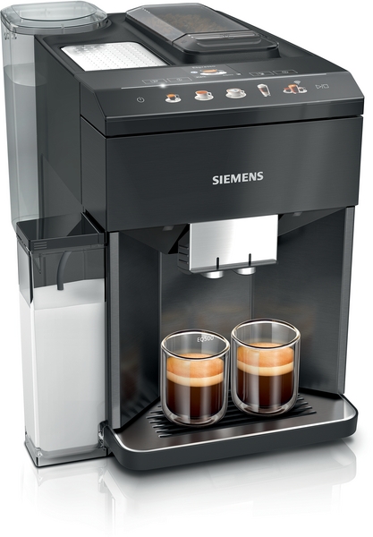 Siemens TQ518DF3 EQ500 Kaffeevollautomat. Genießen Sie aromatische Kaffeespezialitäten in Sekundenschnelle!