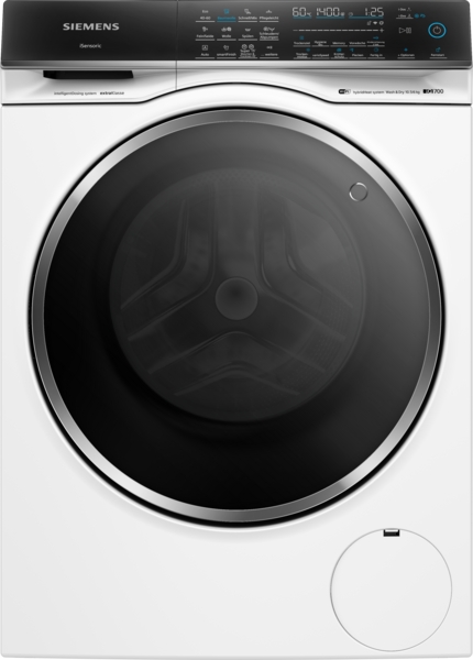 Siemens WN54C2A90 iQ700 Waschtrockner 10,5 kg / 6 kg. i-Dos – dosiert automatisch das Waschmittel und spart Wasser. Bis zu 10,5 kg Waschen,  bis zu 6 kg trocknen!