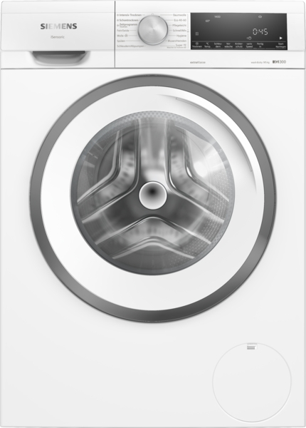 Siemens iQ300, Waschtrockner, 9/5 kg, max. 1400 U/min. WN34A19. Waschtrockner mit zeitsparendem speedPack und besonders schonenden autoDry-Programmen.