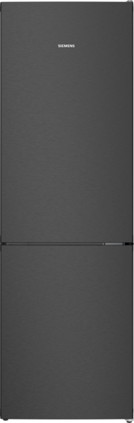 Siemens Stand-Kühl-Gefrierkombination (A>111 kWh/Jahr) KG36NEXAG iQ300 186 x 60 cm. Gebürsteter schwarzer Stahl AntiFingerprint.