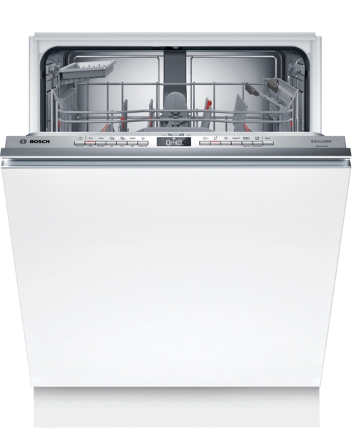 Bosch Exklusiv Vollintegrierter  Geschirrspüler, 60 cm, SMV4EBX0ME Serie 4. Sparen Sie täglich Energie durch effiziente Reinigung! 5 Jahre Garantie*