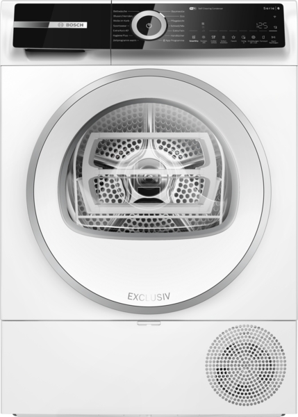 Bosch WQN245B91 Serie 6 Wärmepumpentrockner 9 kg. Vertrauen Sie moderner Technik für perfekte Ergebnisse!